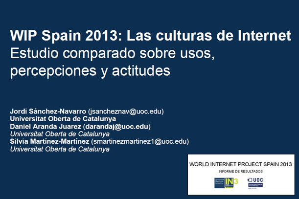 Se presentan los resultados del estudio WIP Spain 2013